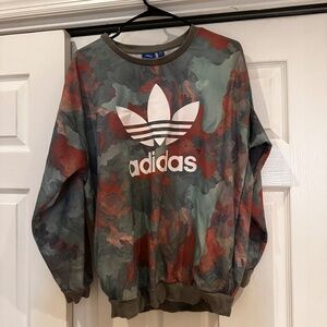 Adidas pastel crew neck sweatshirt/Size Small